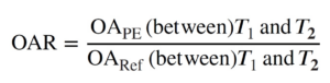 Overlapping Area Ratio (OAR) phenotyping tools validation method